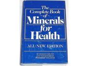 Complete Book of Minerals for Health