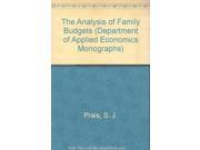 The Analysis of Family Budgets Department of Applied Economics Monographs