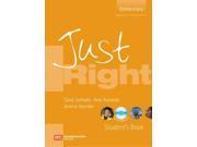 Just Right Student s Book Elementary Level British English Version Just Right Course