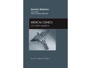 Geriatric medicine Medical Clinics of North America Vol. 95 No.3
