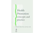 Health Promotion Concepts and Practice
