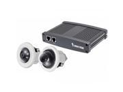 Vivotek VC8201 M11 Fisheye 3DNR Recessed Split type Camera System