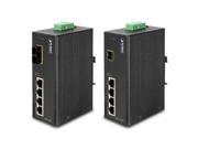 4 Port 10 100Mbps with PoE 1 Port 100FX Industrial Ethernet