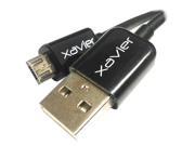Xavier USBAMB 03 USB A Male to Micro USB B Male Cable 3ft