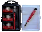 MLTOOLS® 28 in 1 Precision Multi Magnetic Bit Screwdriver Set PS8008