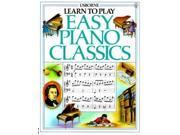 Easy Piano Classics Usborne Learn to Play
