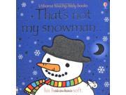 That s Not My Snowman Usborne Touchy Feely Books