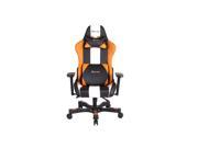 Clutch Chairz Crank Series CKB11OWB Gaming Chair Orange White Black