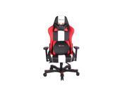 Clutch Chairz Crank Series CKB11RWB Gaming Chair Red White Black