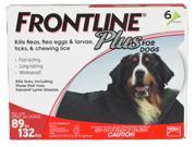 Frontline Plus for XL Dogs 89 132 lbs 6 Month Supply