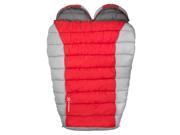 Winterial Double Mummy Sleeping Bag Camping Backpacking Warm 2 person