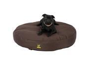 Frontpet Chew Proof Memory Foam Dog Bed Brown
