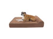 Lux by FrontPet Orthopedic Dog Bed Premium Memory Foam Dog Bed With Removable Microfiber Machine Washable Slipcover