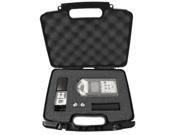 CASEMATIX Portable Recorder Carrying Travel Hard Case w Dense Foam fits ZOOM H1 H2N H5 H4N H6 F8 Q8 Handy Music Recorders Charger Mic Tripod Ad