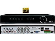 CIB True 1080P HD TVI HD AHD IP 8CH Recording and Display DVR system with 2TB HDD with Network Remote Viewing For Most AHD System HD Camera and all 480TLV to