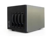 Will Jaya 4 Bay NAS 3.5 SATA HDD Hot Swap Premium Mini ITX NAS Cloud Storage Enclosure with 180W 1U Flex PSU