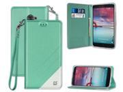 MINT WRIST STRAP WALLET CASE STAND FOR ZTE IMPERIAL MAX MAX DUO GRAND X MAX 2