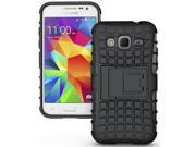 BLACK GRENADE GRIP TPU SKIN HARD CASE COVER STAND FOR SAMSUNG GALAXY PREVAIL LTE