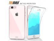 TRI MAX CLEAR SCREEN GUARD FULL BODY TPU WRAP CASE SLIM COVER FOR APPLE iPHONE 7