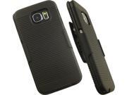 BLACK RUBBERIZED CASE COVER + BELT CLIP HOLSTER STAND FOR SAMSUNG GALAXY S6 BLACK RUBBERIZED CASE COVER + BELT CLIP HOLSTER STAND FOR SAMSUNG GALAXY S6