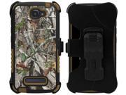 AUTUMN LEAF CAMO TREE CASE CLIP HOLSTER FOR ALCALTEL ONETOUCH FIERCE 2 7040T