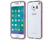 PUREGEAR SLIM SHELL PRO PINK CLEAR ANTI SHOCK CASE COVER FOR SAMSUNG GALAXY S6