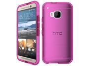 Tech21 PINK EVO CHECK ANTI SHOCK CASE SLIM TPU COVER FOR HTC ONE M9