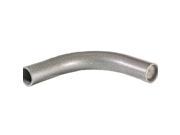 Contractor ADA Handrail 1.9 in. OD Radius Elbow 90* Silver Vein