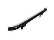 1.9 Round x 6 ft. Textured Black Aluminum Handrail ADA Compliant Kit with Wall Returns