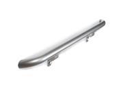 1.9 Round x 8 ft. Silver Vein Aluminum Handrail ADA Compliant Kit with Wall Returns