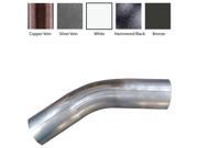 Contractor ADA Handrail 1.9 in. OD Fixed Elbow for 34 Degree Stairs Bronze
