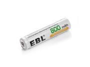 EBL AAA Rechargeable Batteries 800mAh Ni MH 8pcs with Rapid AA AAA Battery Charger