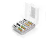 EBL 2800mAh AA Rechargeable Batteries Ni MH 8 Pack with 8 Bay AA AAA Battery Charger