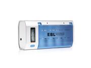 EBL 906 Universal Battery Charger for AA AAA C D 9V Ni MH Ni CD Rechargeable Batteries with LCD Display and Discharge Functions