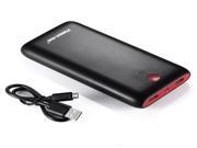 Poweradd Pilot X7 20 000mAh External Battery Compact Power Bank with Smart Charge for Smartphones and Tablets