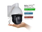 960H 700TVL AHD CCTV Security Camera Outdoor PTZ color Night Vision 3X zoom
