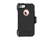 OtterBox Defender Series Case for iPhone 5 5s SE Black