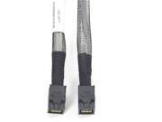 Internal HD MiniSAS SFF 8643 Fold able Cable With Sideband 1 Meter 3.3ft Using 3M Twin Axial Cable Technology