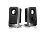 Logitech LS11 PC Computer Speaker 2.0 Black Silver