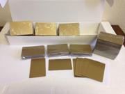 500 x CR80 .30 Mil Graphic Quality Gold PVC Credit Card ID PRINTER Sealed