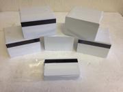500 x White CR80 .30 PVC Credit Card HiCo Mag Stripe w White Signature Panel