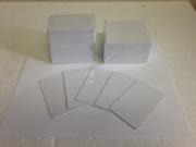 100 x CR80 .30 Mil Graphic Quality Blank White PVC Credit Card ID PRINTER Sealed