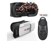 New Virtual Reality VR Headset 3D Glasses With Remote for Android IOS iPhone Samsung