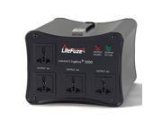 New LiteFuze convertingbox 3000 Watt Voltage Converter Transformer Premium Black