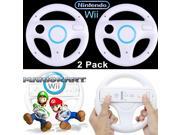 2PCS Mario Kart Racing Steering Wheel for Nintendo Wii Remote Game Controller