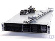 HP Proliant DL380P G8 Server 1 x QC 2.4GHZ e5 2609 24GB RAM 3 X 146GB 10k SAS Hard Drives P420 512 cache FBWC Controller DVD Rails Dual Power Supp
