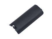 Games Tech Black Replacment Battery Cover for Nintendo Wii Controller Remote