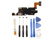Games Tech USB Charger Charging Dock Port with Mic Microphone Flex Cable Tools for Samsung Galaxy Note i9220 N7000