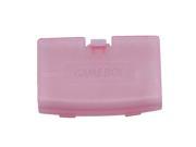 Games Tech Fuchsia Clear Pink Battery Cover Door Lid for Nintendo GBA Game Boy Advance