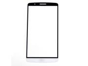 Games Tech White Outer LCD Front Screen Glass Lens Repair Replacement for LG G3 D850 D855 LS990 VS985